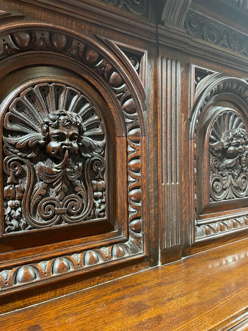 19th Century oak buffet sideboard