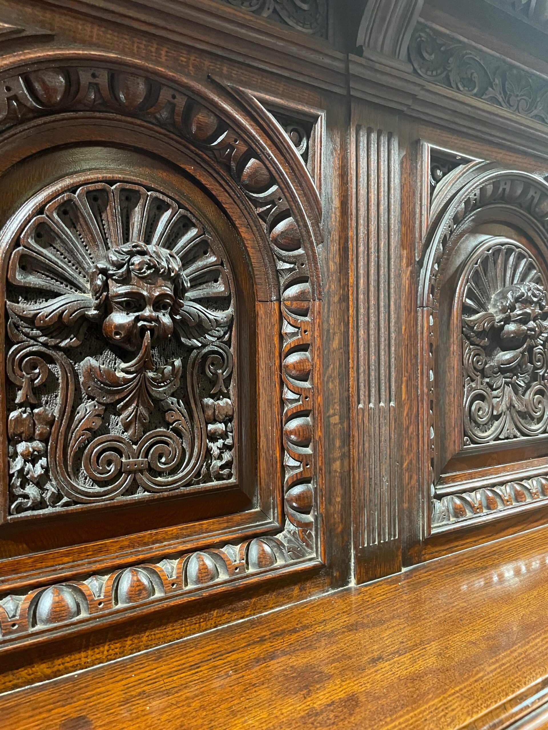 19th Century oak buffet sideboard