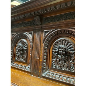19th Century oak buffet sideboard