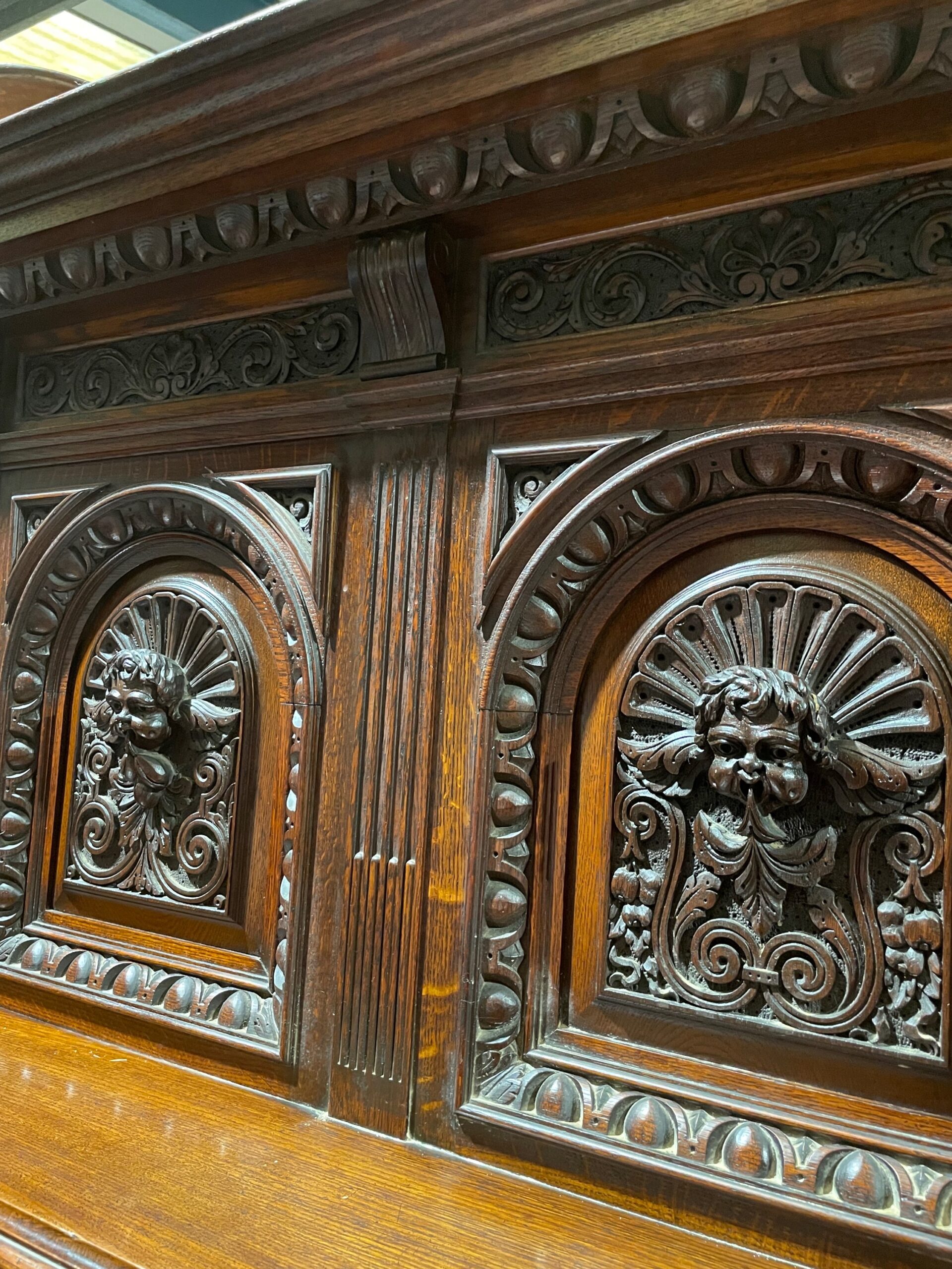 19th Century oak buffet sideboard