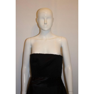 Vintage Amanda Wakeley Black Silk Cocktail Dress