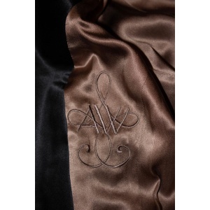 Vintage Amanda Wakeley Black Silk Jacket