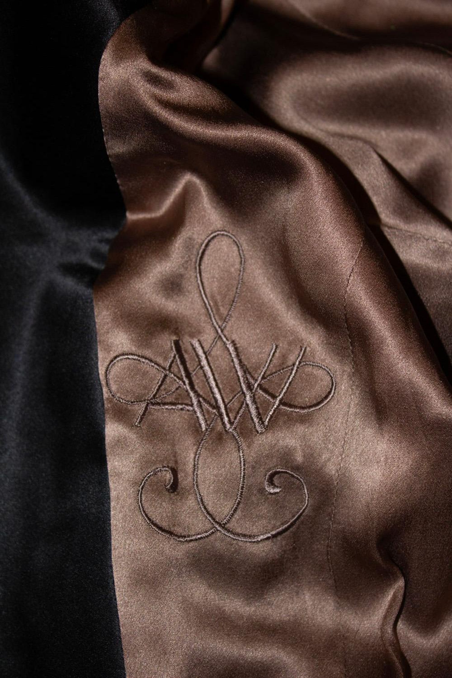 Vintage Amanda Wakeley Black Silk Jacket