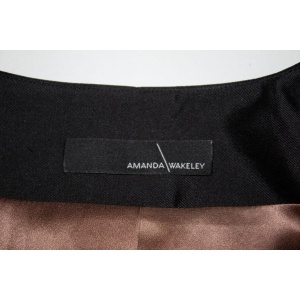 Vintage Amanda Wakeley Black Silk Jacket