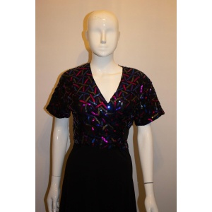 Vintage Bruce Oldfield Sequin Bolero