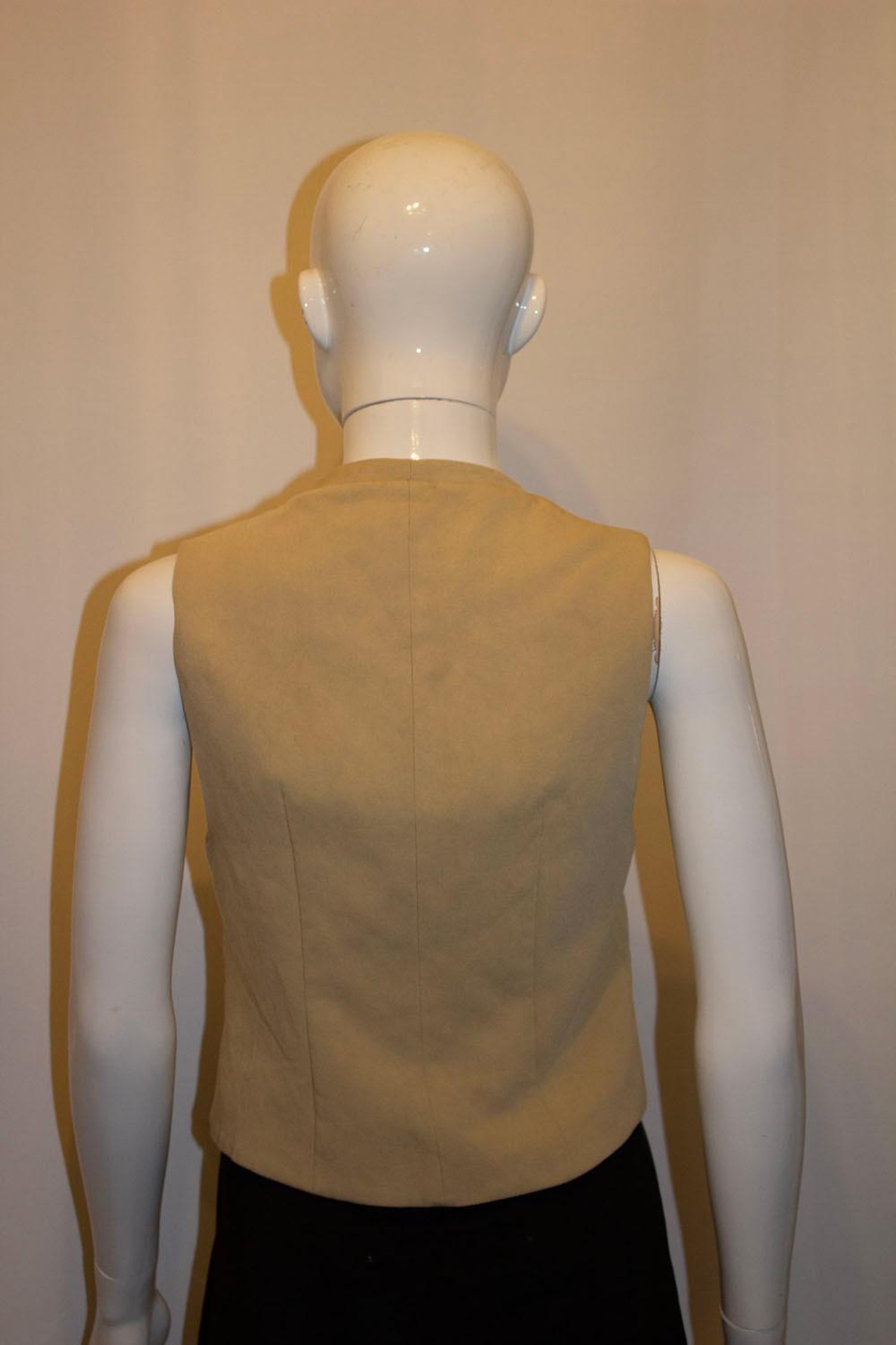 Nili Lotan Button Front Waistcoat