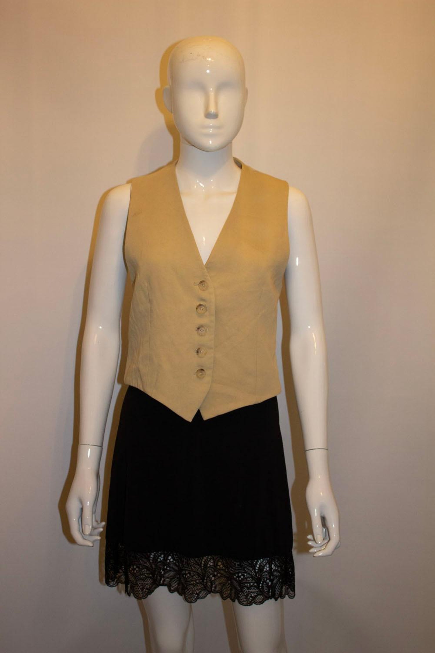 Nili Lotan Button Front Waistcoat