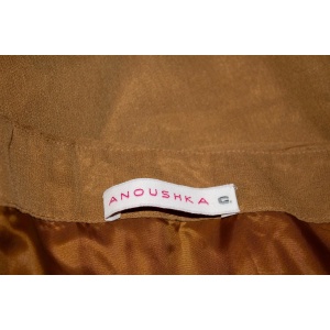 Anoushka G gold silk gown