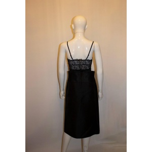 Vintage Amanda Wakeley Black Silk Skirt