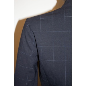 The Fold Blue and White Desk to Dinner Dress