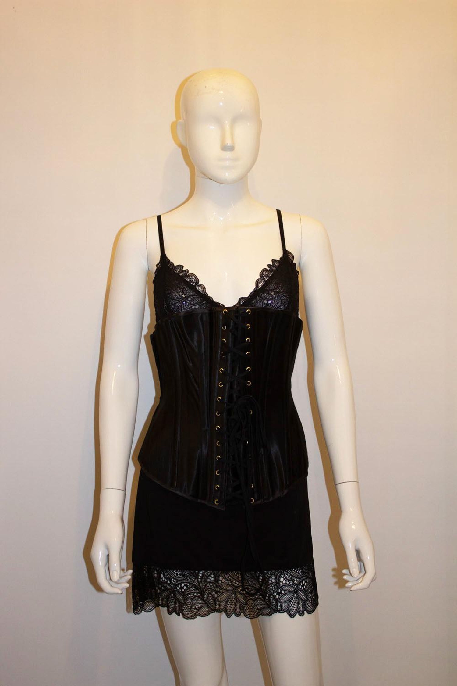 Rigby and Peller Black Corset