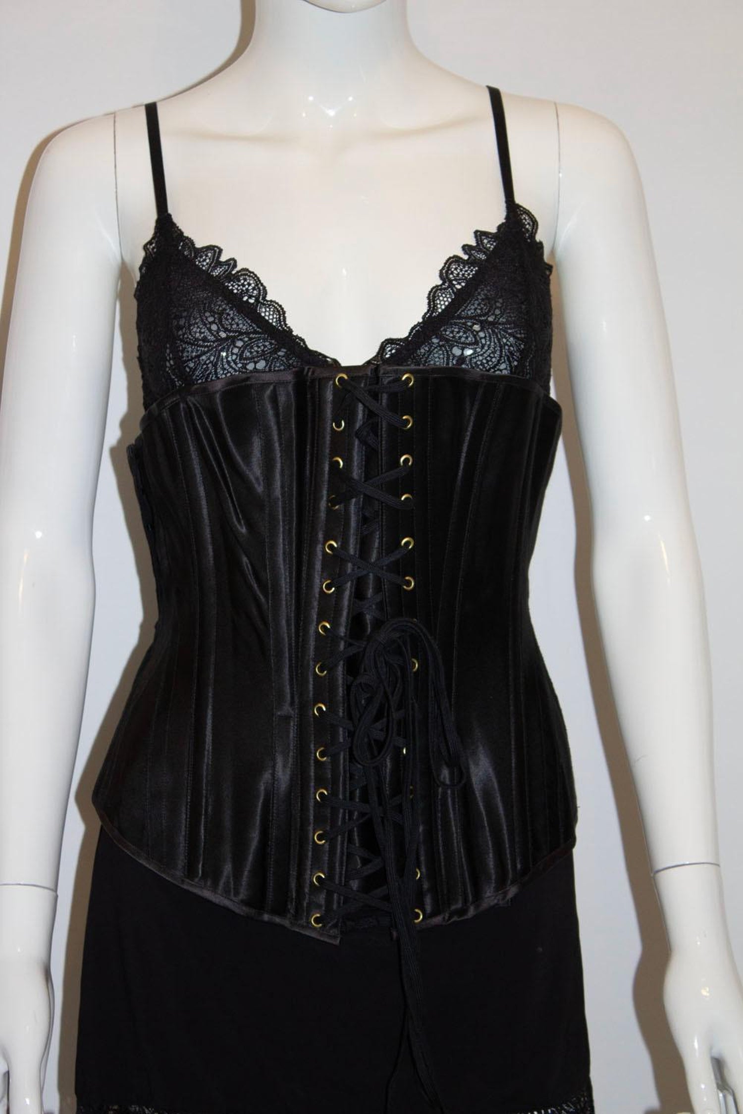 Rigby and Peller Black Corset