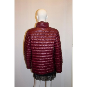 Kate Spade Burgundy Puffa Jacket with Hood in Collar