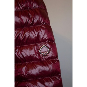 Kate Spade Burgundy Puffa Jacket with Hood in Collar