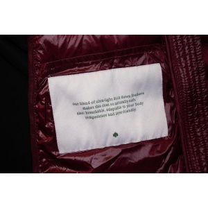 Kate Spade Burgundy Puffa Jacket with Hood in Collar