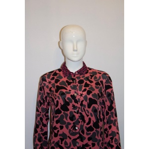 Pink print blouse by Paul Smith