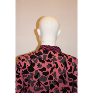 Pink print blouse by Paul Smith