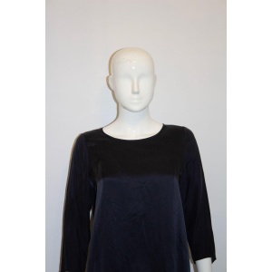 Vince Blue Silk Top