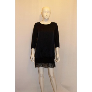 Vince Blue Silk Top