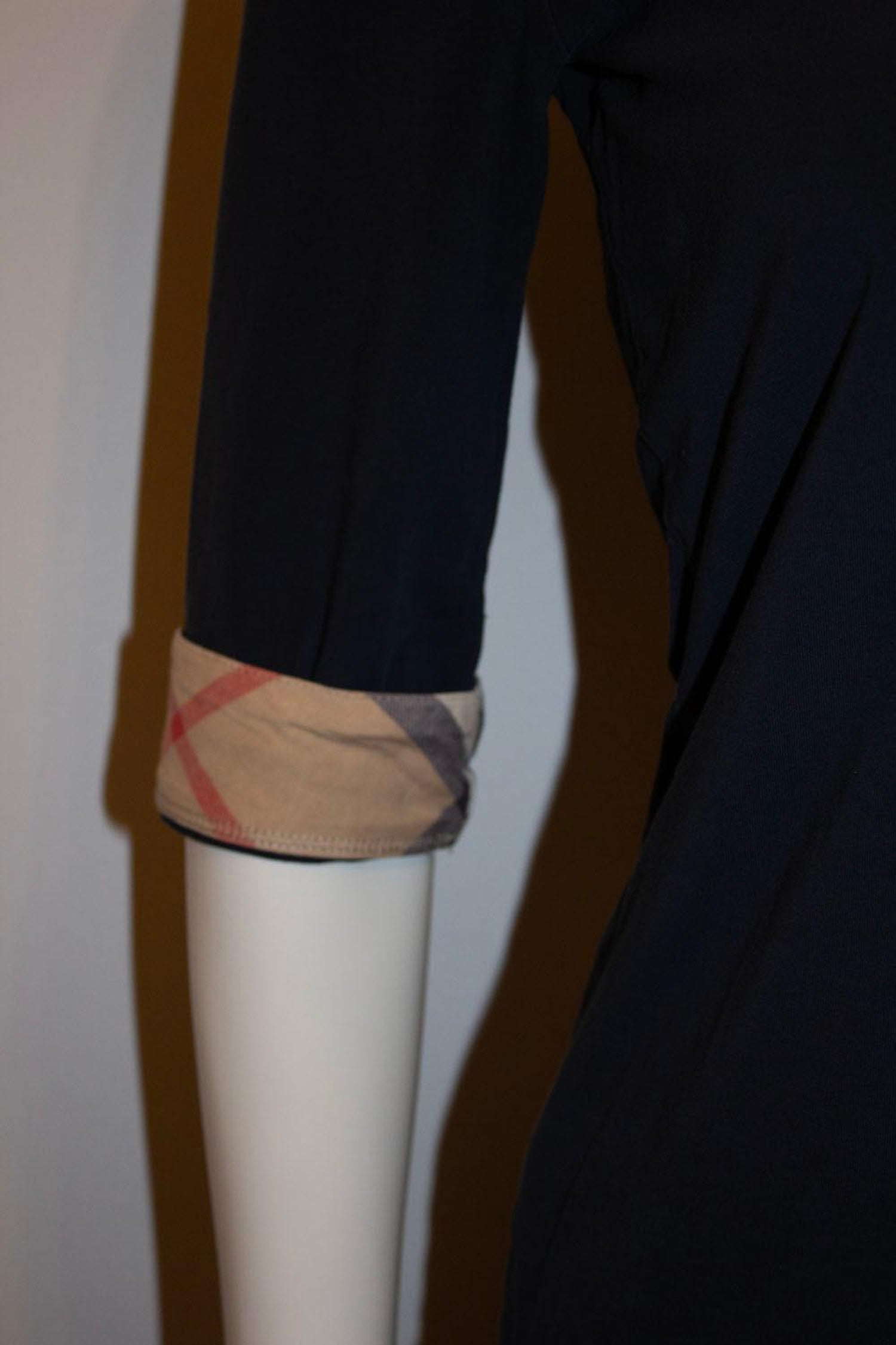 Burberry T Shirt with Decoration on Sleave