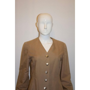 Vintage Vogue Designer Original Linen Jacket