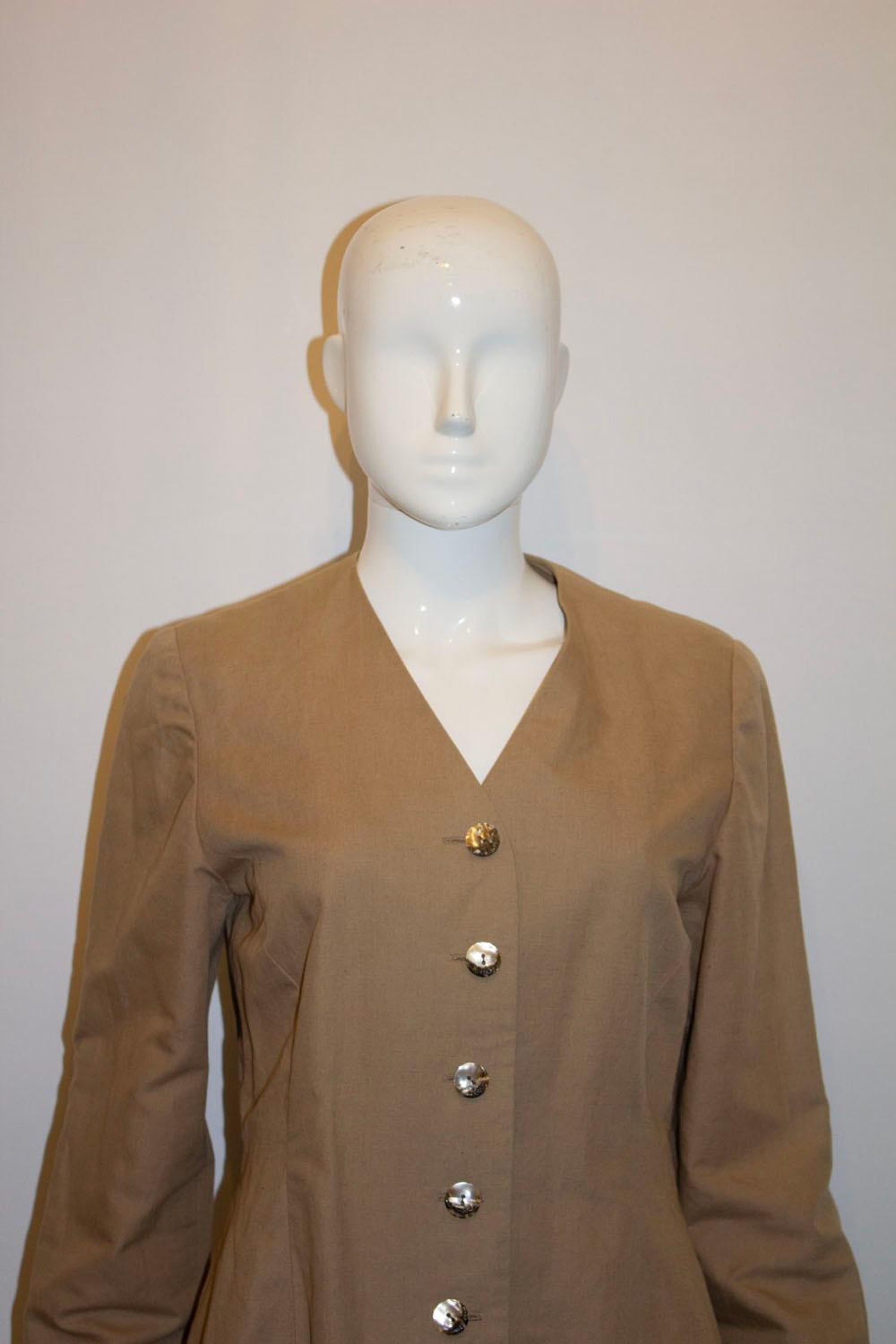 Vintage Vogue Designer Original Linen Jacket