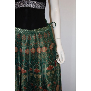 Stunning Green Silk Skirt by Anita Dongre