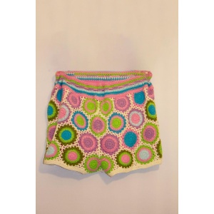 Farm Rio Colourful Crochet Shorts