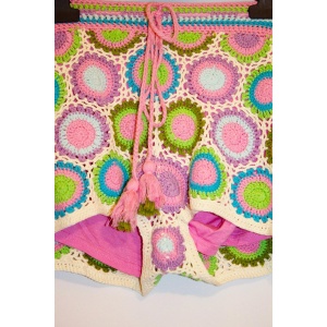 Farm Rio Colourful Crochet Shorts