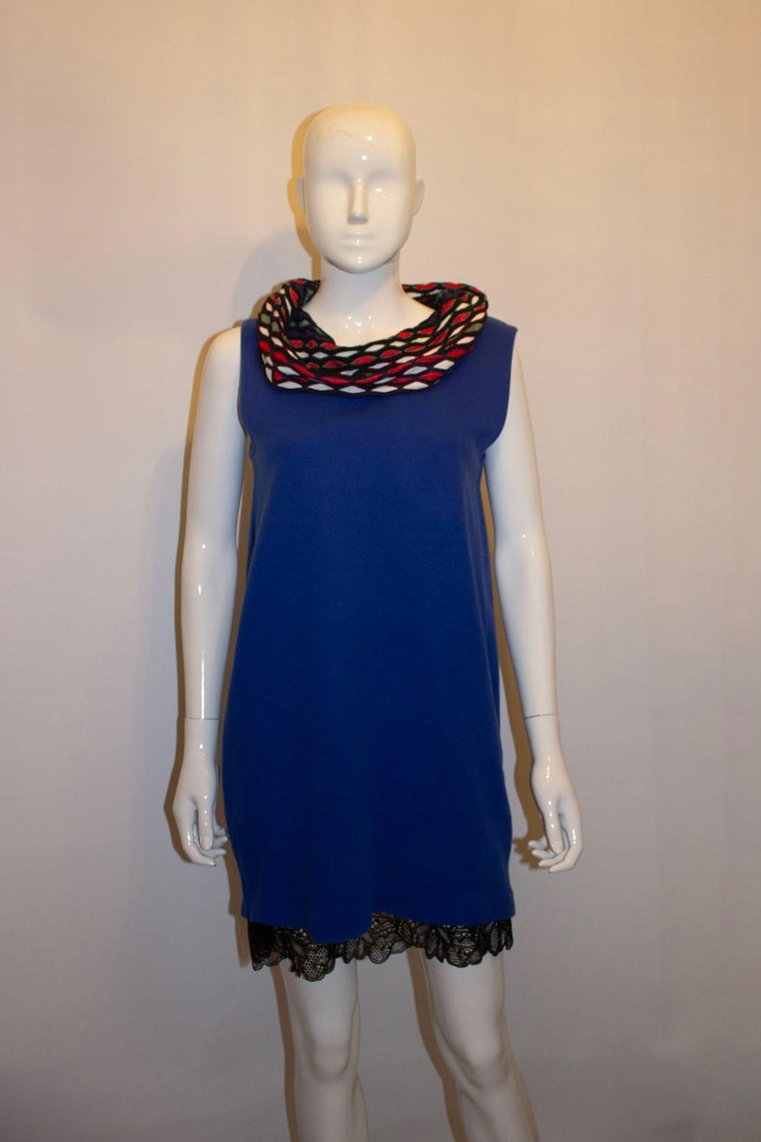 Missoni Tunic Top with Multi Colour Collar