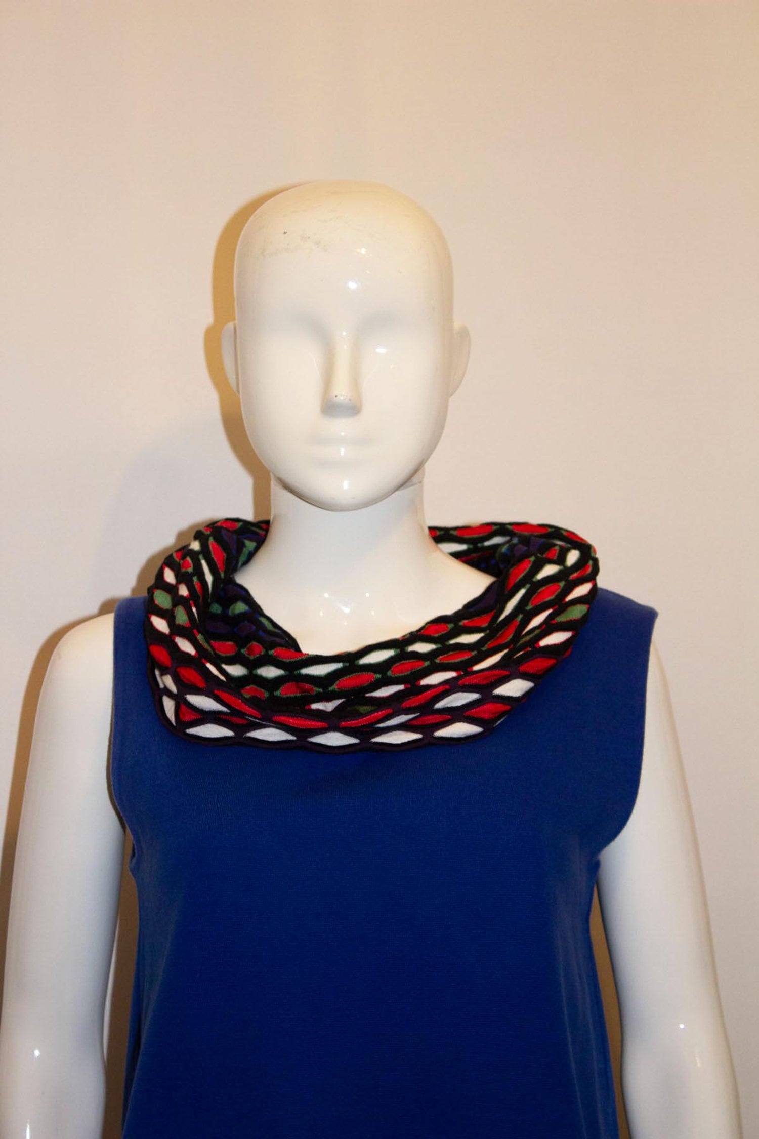 Missoni Tunic Top with Multi Colour Collar