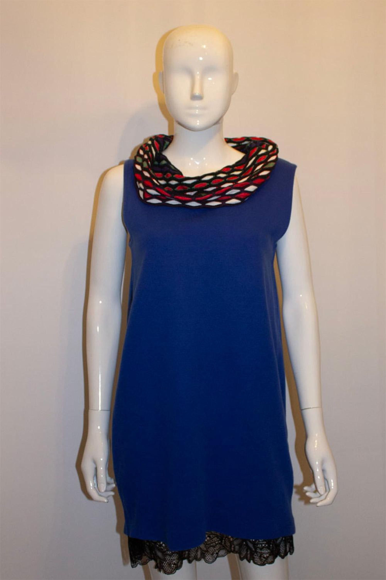 Missoni Tunic Top with Multi Colour Collar
