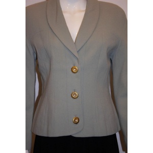 Vintage Bruce Oldfield Pretty Sage Green Jacket