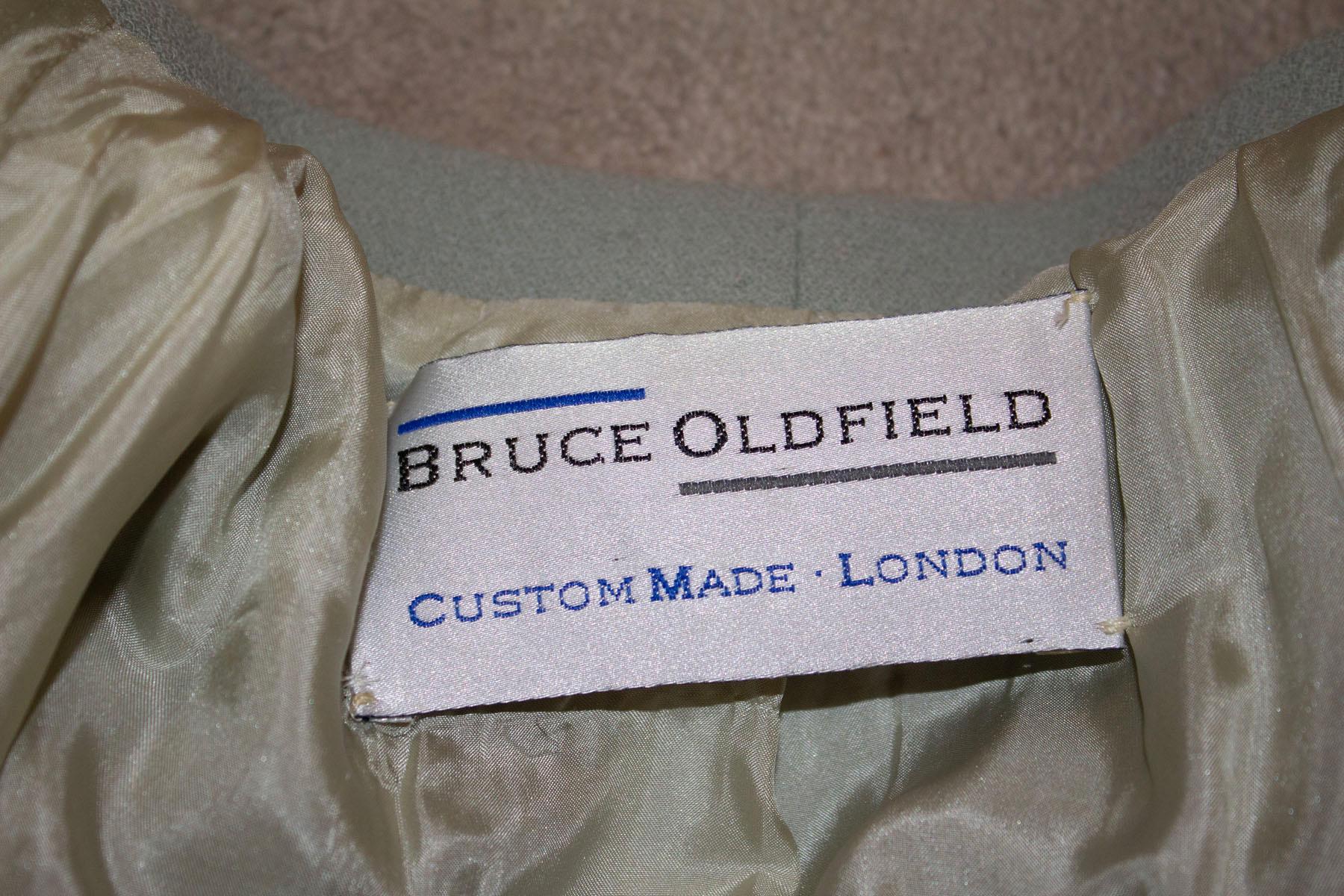 Vintage Bruce Oldfield Pretty Sage Green Jacket