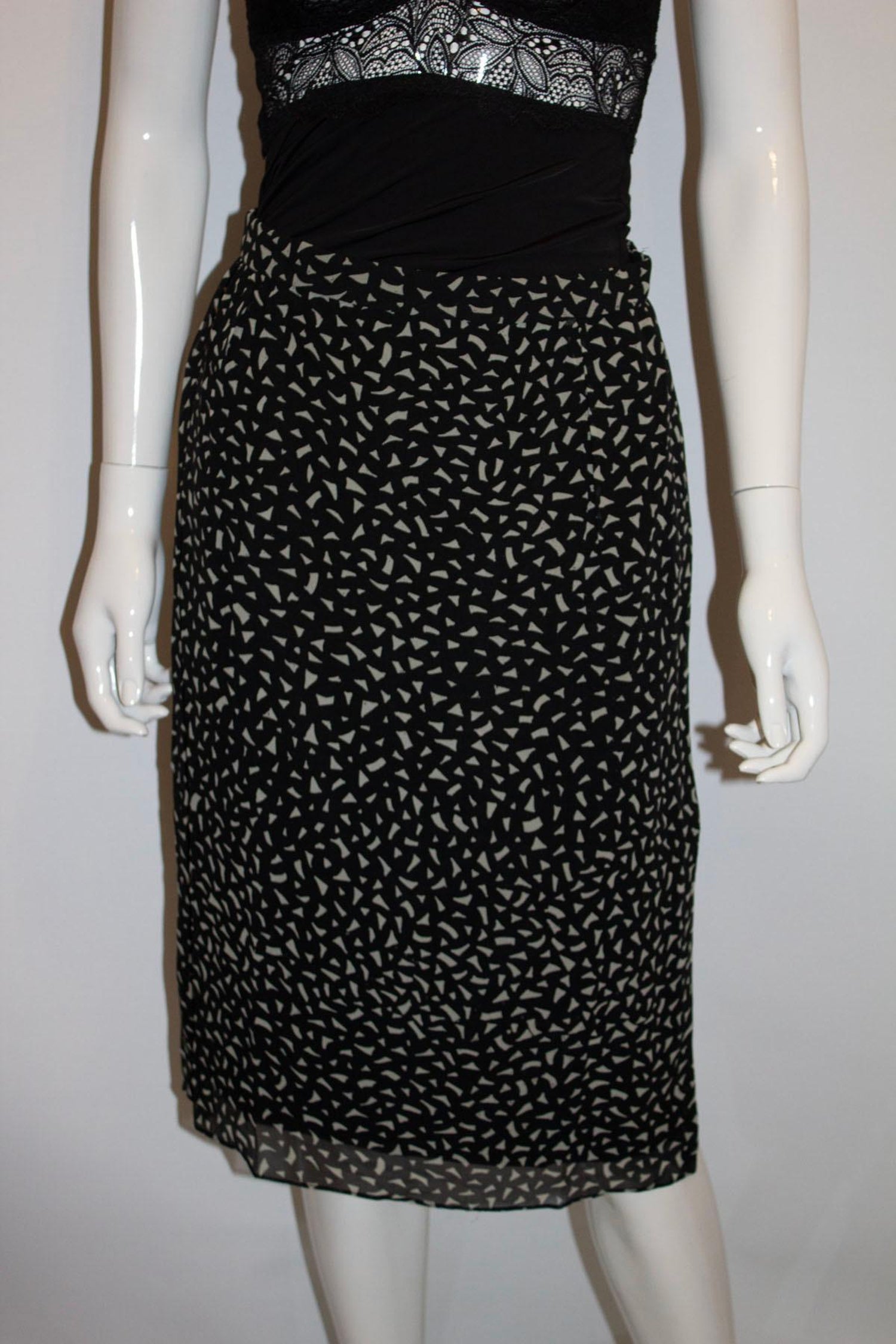 Vintage Bruce Oldfield Silk Skirt