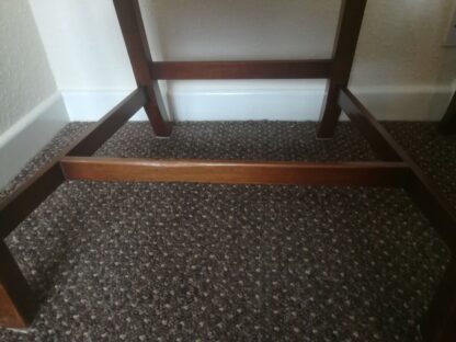 Pair Mahogany Chippendale Revival Carver chairs - Image 9