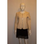 Pale Biscuit Colour Celine Leather Jacket