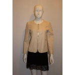 Pale Biscuit Colour Celine Leather Jacket