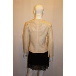 Pale Biscuit Colour Celine Leather Jacket