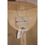 Pale Biscuit Colour Celine Leather Jacket