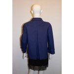Prada Blue Cotton Jacket