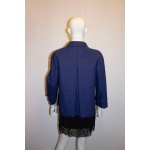 Prada Blue Cotton Jacket