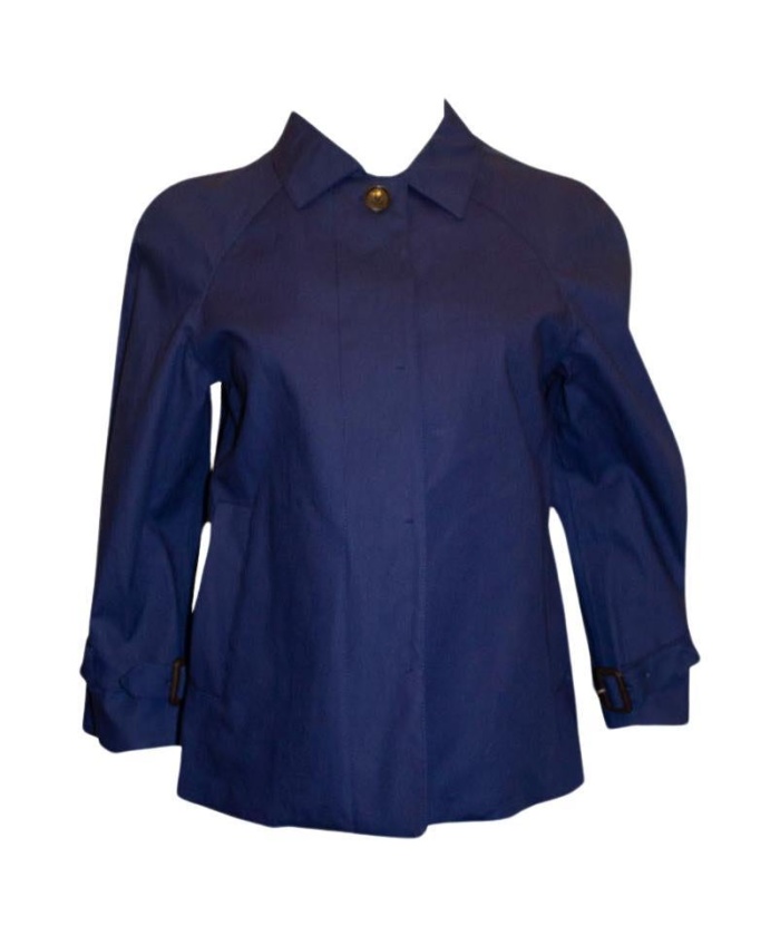 Prada Blue Cotton Jacket