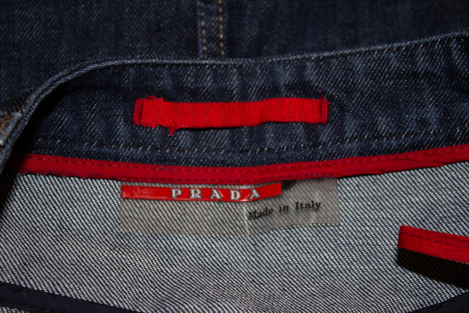 Prada, Denim Skirt