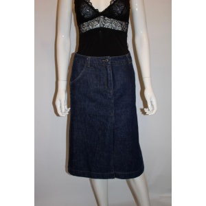 Prada, Denim Skirt