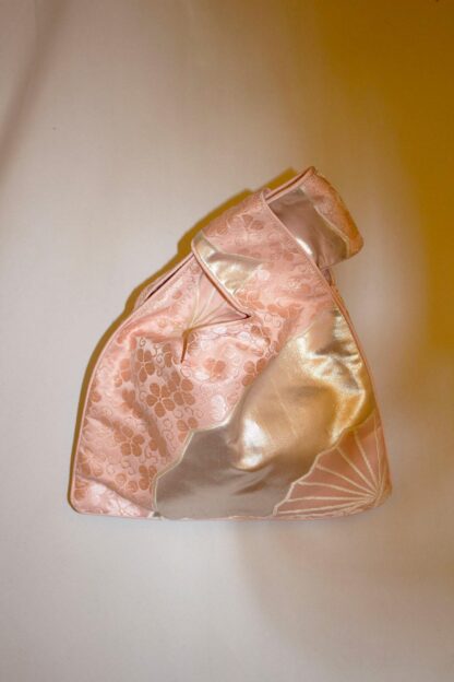 Pretty Vintage Handbag made of old obi belts - Image 2