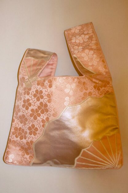 Pretty Vintage Handbag made of old obi belts - Image 5