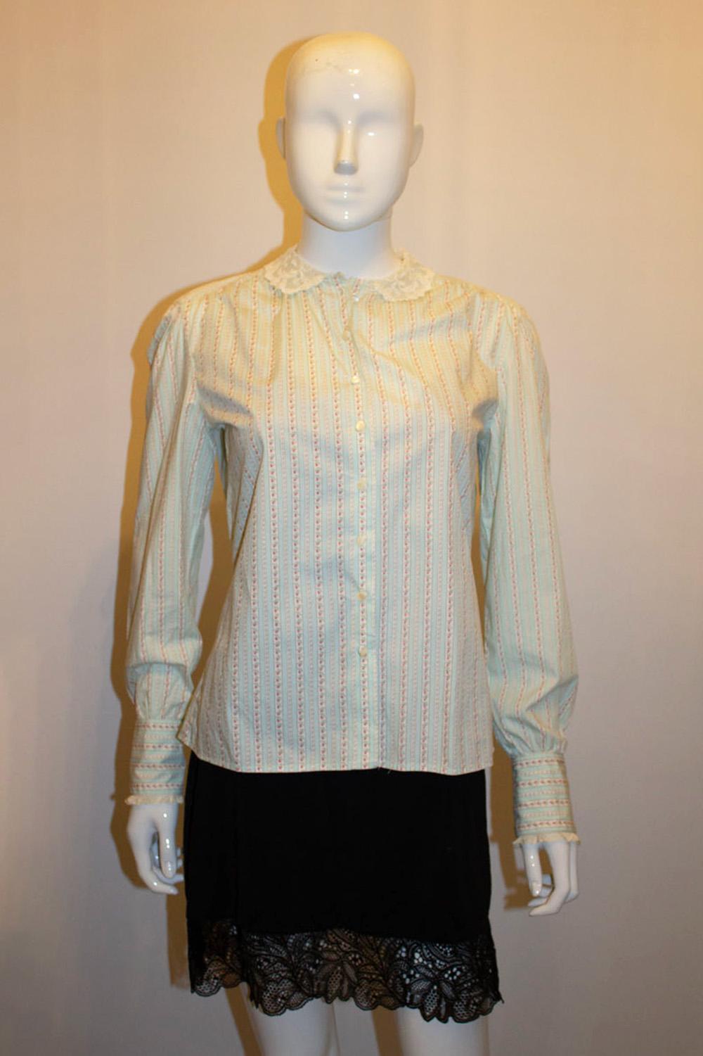 Ralph Lauren , Pretty vintage shirt with lace trim