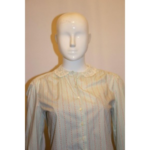 Ralph Lauren , Pretty vintage shirt with lace trim