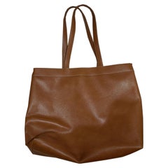 Red Leather Tote Bag by Nystrom Sweden